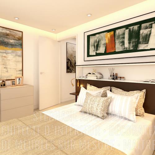 PROJET APPARTEMENT DE 77,52 M² - AGENCEMENT SUR MESURE ET DÉCORATION : APRÈS