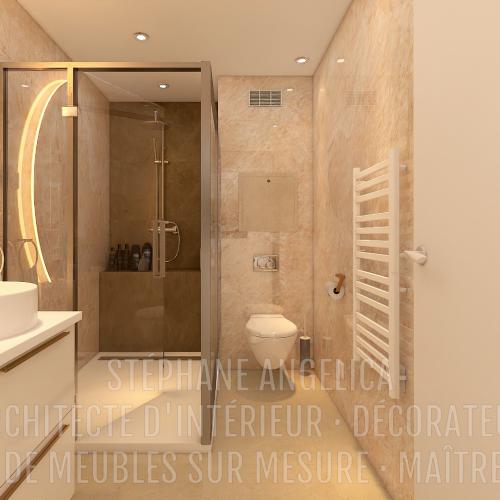 PROJET APPARTEMENT DE 77,52 M² - AGENCEMENT SUR MESURE ET DÉCORATION : APRÈS