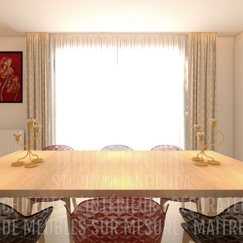 PROJET APPARTEMENT DE 77,52 M² - AGENCEMENT SUR MESURE ET DÉCORATION : APRÈS