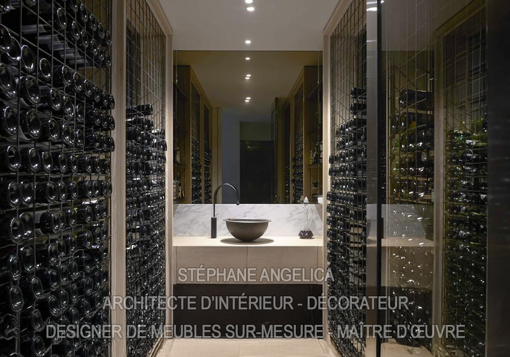 Aménagement cave à vin