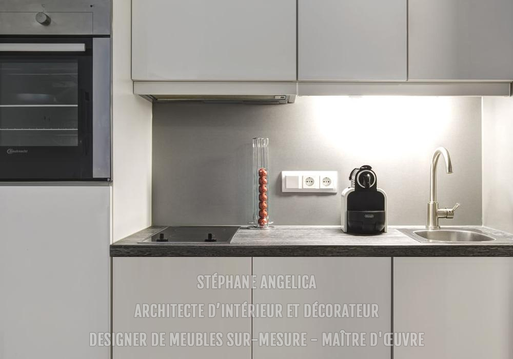 Meuble de Kitchenette - Mimi cuisine sur-mesure