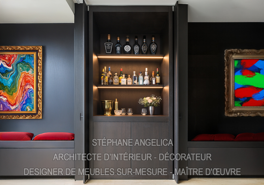 Meuble bar sur mesure