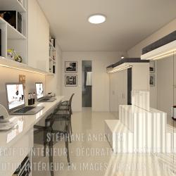 CHAMBRE DES ENFANTS SUR-MESURE : APPARTEMENT VEFA EN RENDUS 3D ULTRA HD
