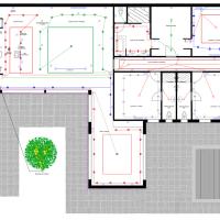 PLAN DU SCHÉMA ÉLECTRIQUE DÉTAILLÉ POUR CHAQUE ESPACE